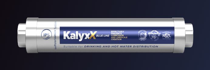 IPS KallyxX Blue line snižuje usazování vodního kamene ve vaší domácnosti, chrání spotřebiče před vodním kamenem a má antibakteriální účinek.
