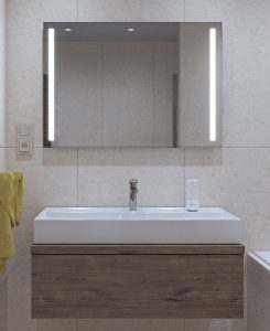 Zrcadla s LED osvětlením přinesou úsporu energie nejen v moderních koupelnách. Mají lepší svítivost a hodí se i do malé koupelny.